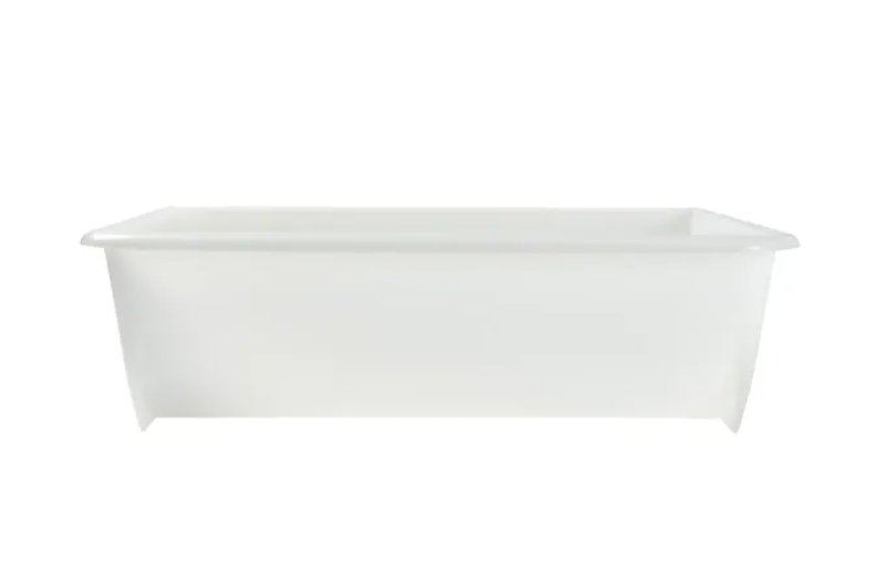 BAC À PÂTE NEO BLANC - 52 x 41 CM HT 14,6CM 20L - POUR 7/8 KG DE PÂTE