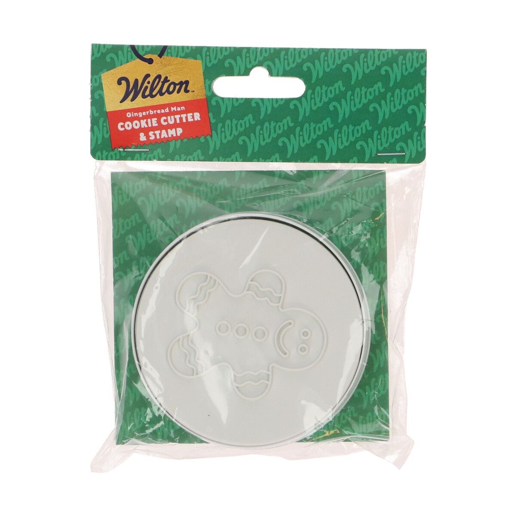 WILTON - EMPORTE-PIÈCE À BISCUITS - BONHOMME EN PAIN D'ÉPICES - 7,5 CM