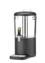 HENDI - UNIQ FONTAINE À JUS DE FRUITS NOIRE - 4 L 31,5 x 21,1CM HT 43,1CM