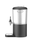 HENDI - UNIQ FONTAINE À JUS DE FRUITS NOIRE - 4 L 31,5 x 21,1CM HT 43,1CM