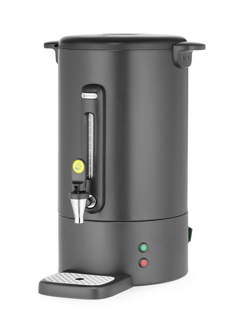 HENDI - UNIQ FONTAINE À JUS DE FRUITS NOIRE - 4 L 31,5 x 21,1CM HT 43,1CM