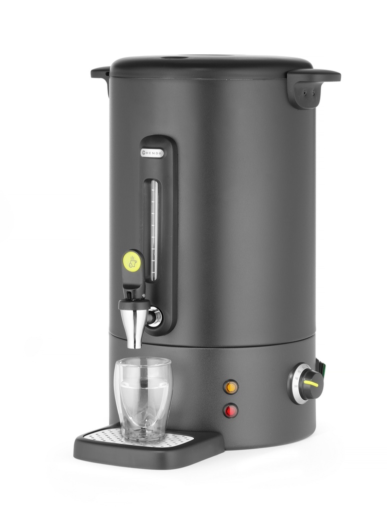 HENDI - UNIQ FONTAINE À JUS DE FRUITS NOIRE - 4 L 31,5 x 21,1CM HT 43,1CM