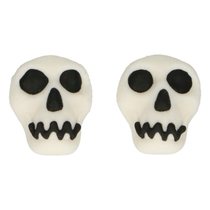FUNCAKES TETES DE MORT EN SUCRE 8 PCES