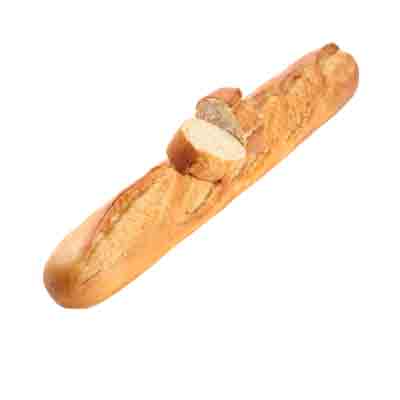 ❄️DELIFRANCE S6685 GROTE WITTE STOKBROOD 58CM VERPAKKING 20 X 440GR