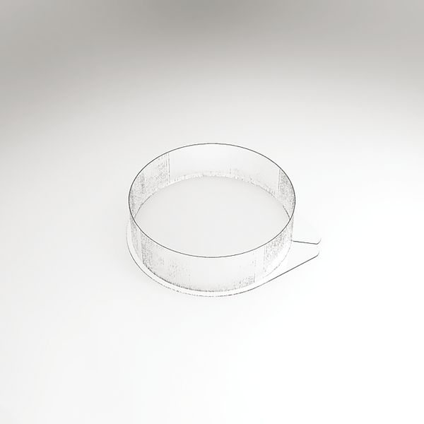 PCB Entremets Platte ronde mallen voor 100 stuks ø 16 cm D. 4,5 cm 100 stuks ***s/cd***