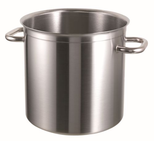 INOX HOGE "EXCELLENCE" KOOKPAN DIAM 45CM 72L ALLE VUREN MET DEKSEL=SET***/OP BESTELLING