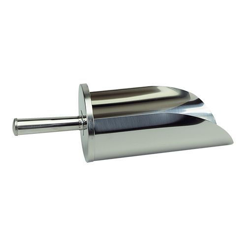 STAINLESS STEEL FLOUR SCOOP 31 CM DIAM 10 CM 0.50L