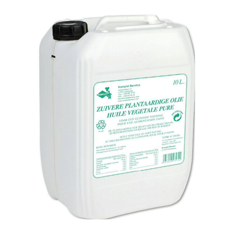KOMPLET ZUIVERE PLANTAARDIGE OLIE 10L