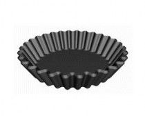 PLATINE A TARTE CBP 10CM BORD CANNELE 2CM POUR 1 PERSONNE T0001