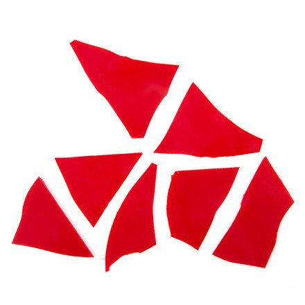 2075824 CHOCOLAT À BRISER ROUGE 30X12CM 8PCES ***S/CDE***