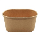 RAVIER KRAFT+PE 17 x 11CM HT 7,8CM 1000ML 25PCES