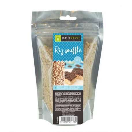 GEPOFTE RIJST IN EEN ZAK VAN 50 G