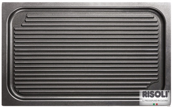 RISOLI GRILL GN 1/1 ANTI-STICK 53X32.5XH2CM 7MM EP