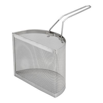 22CM RVS VERGIET FIJNE MAAS 1/2 ROND VOOR 24CM POT