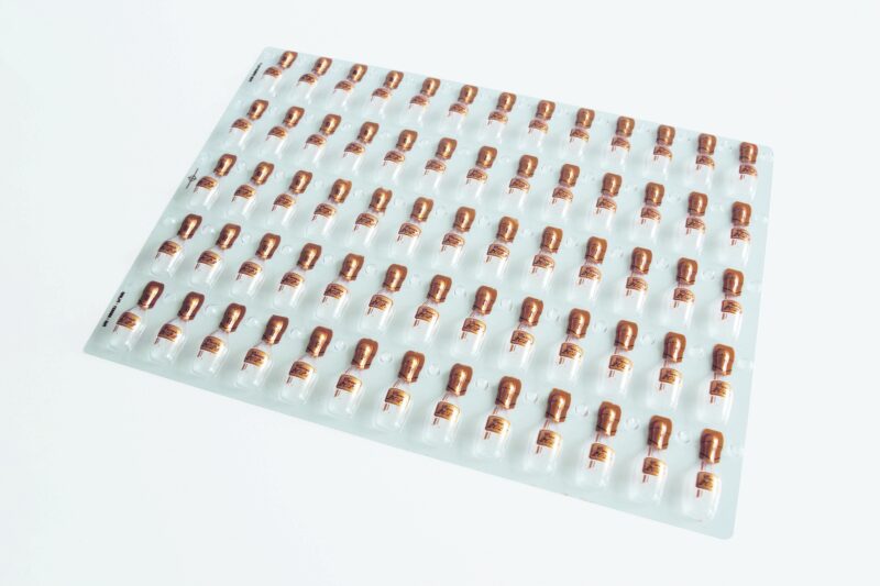 060601 PCB BLISTERS BOTTLE CUVÉE OR 130 PRINTS 5.2X2 CM 2PCS ***S/CD***