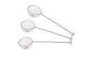 C&T SET OF 3 MINI CHINESE FONDUE BASKETS