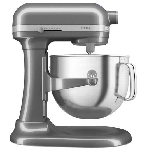 KITCHENAID ARTISAN STAND FOOD PROCESSOR 6.6L TIN GREY LIFT-UP BOWL