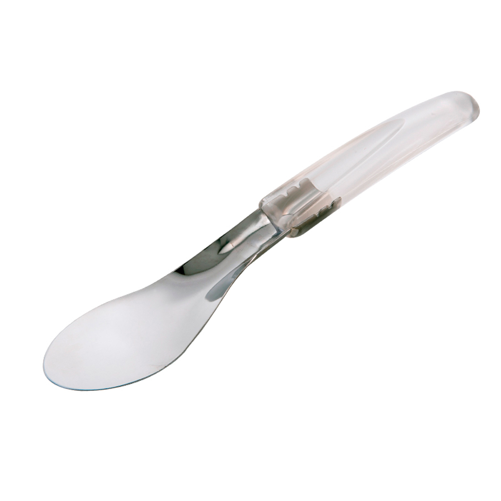 IJSSPATEL TRANSPARANT SATIJNEN HANDVAT 26,5CM