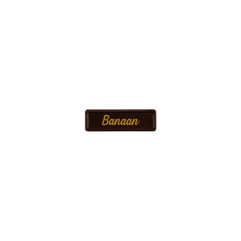 2002448 PLAQUETTE BANAAN 3,8X1,2 CM 300PCS ***S/CDE***