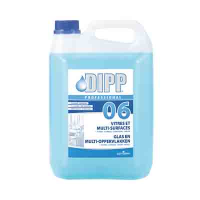 DIPP 06 NETTOYANT VITRES & MULTI SURFACES  5L