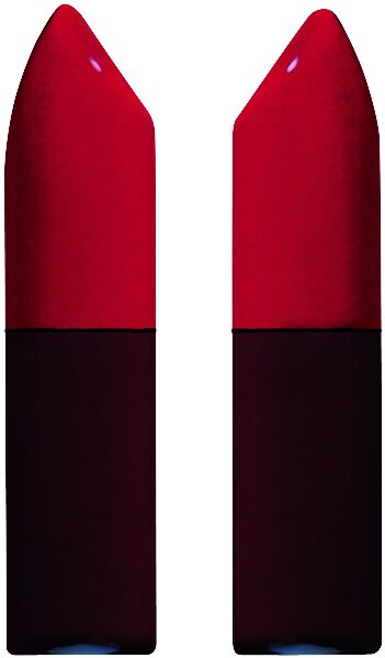 061238 PCB LIPPENSTIFT MALLEN VOOR 36 STUKS 2 ONTWERPEN H. 5,2 CM 2 STUKS ***S/CD***