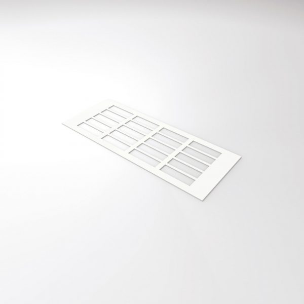 010691 PCB-SJABLOON VOOR RECHTHOEK 20 PRINTS 7X2 CM 1 STUK ***S/CD***