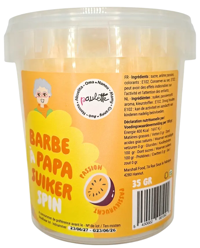 PAULETTE SUIKERSPIN PASSIE 35GR