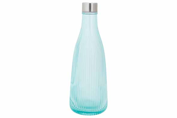 ATLA BOTTLE 1L MINERAL GREEN D10,1XH28CM - WITH LID