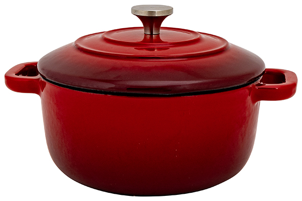 FONTESTIC MINI SUDDERPOT TRADITIONEEL ROOD D12CM