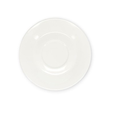 BONBISTRO BARISTA WHITE SAUCER 15.5CM FOR 16 & 21.5CL - 610504