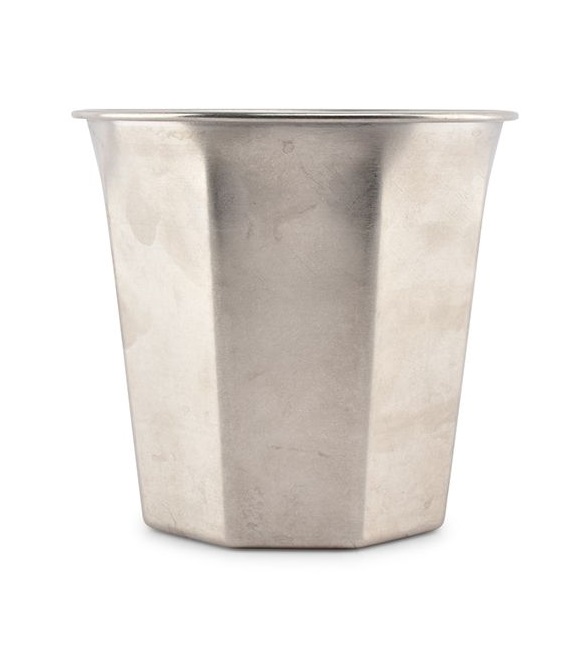 BONBISTRO SEAU GLACE ARGENT VINTAGE 13.5XH12.5CM - 610403