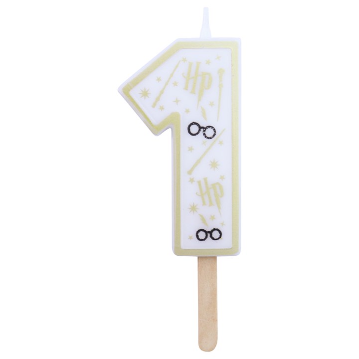 BOUGIE HARRY POTTER CHIFFRE 1