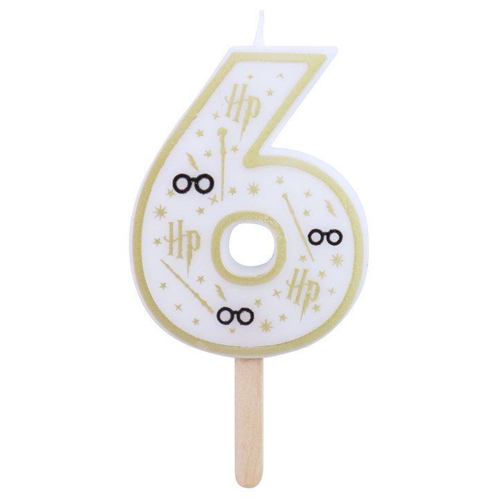 BOUGIE HARRY POTTER CHIFFRE 6