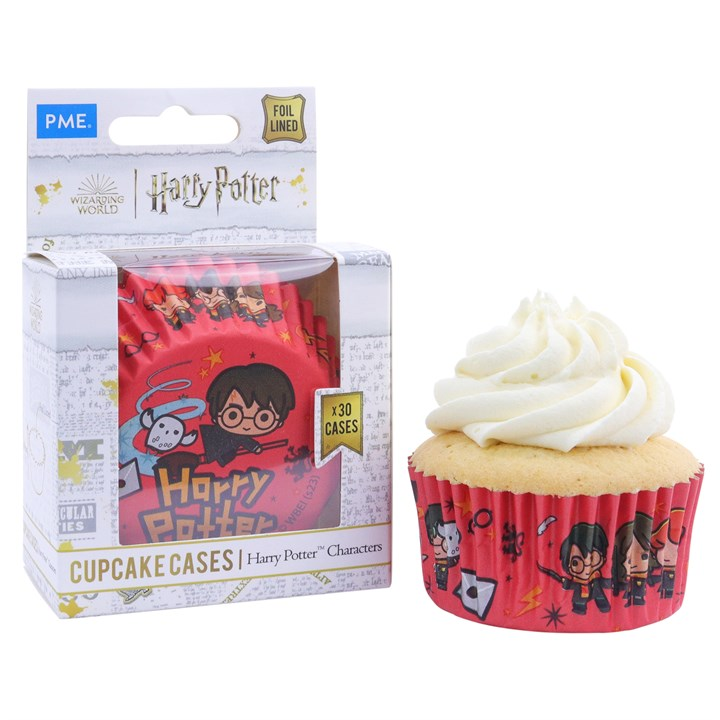 CAISSETTES CUPCAKES PERSONNAGES HARRY POTTER 30PCS FOST+ INCLUDED