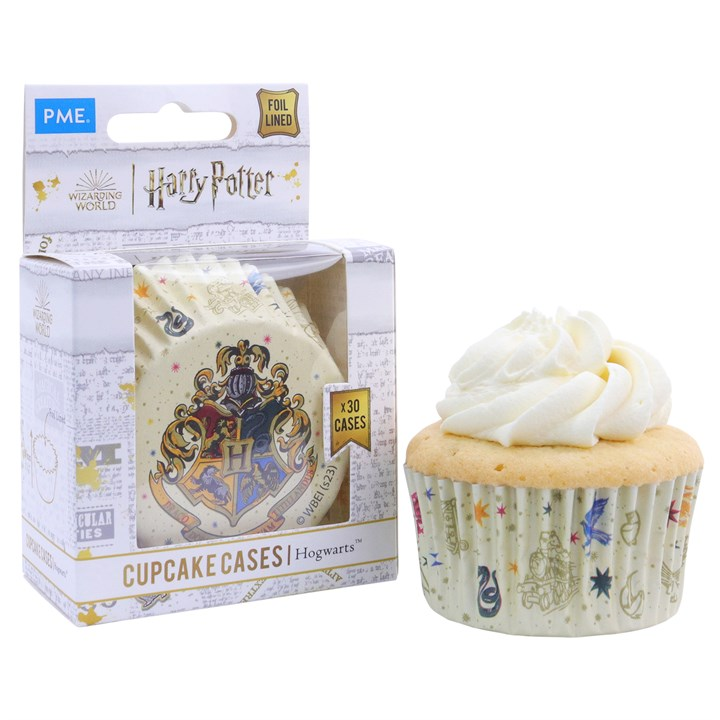 CAISSETTES CUPCAKES ECOLE DE POUDLARD 30PCS 