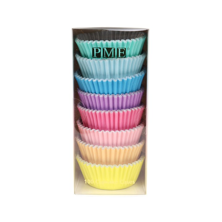 CAISSETTES CUPCAKES PASTEL 100PCS 