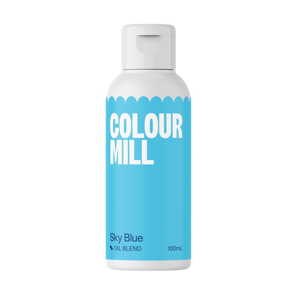 COLOUR MILL COLORANT LIPOSOLUBLE SKY BLUE-BLEU CIEL 100ML