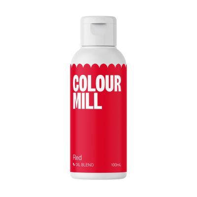 COLOUR MILL OIL-BASED FOOD COLOURING RED 100ML