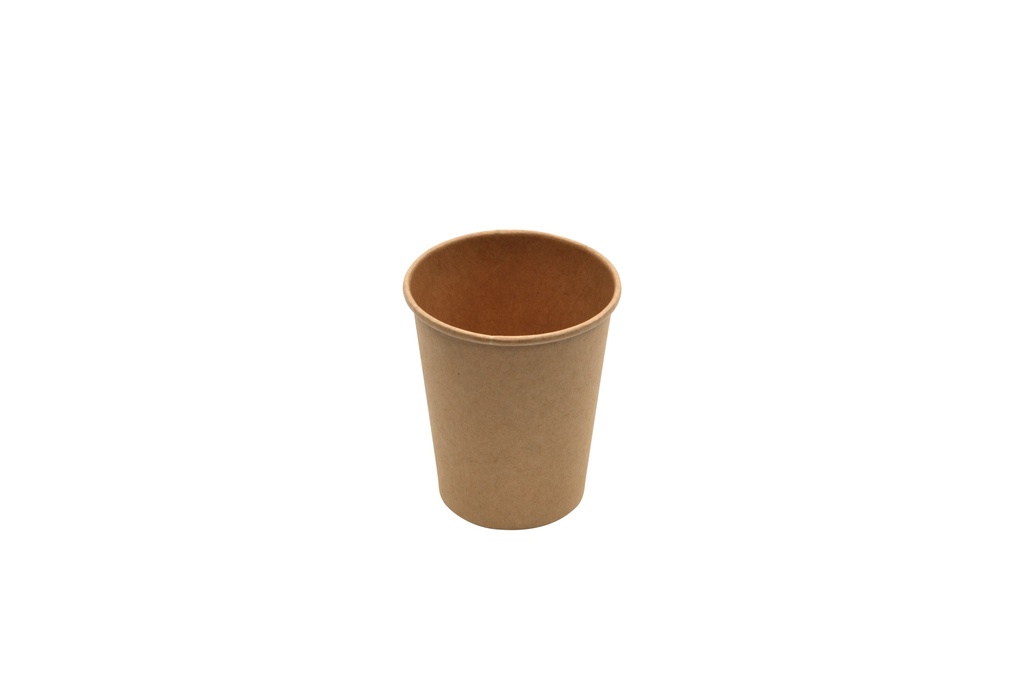 GOBELET A CAFE CARTON KRAFT 8oz 240ML PAQUET DE 50PCS FOST+ INCLUS