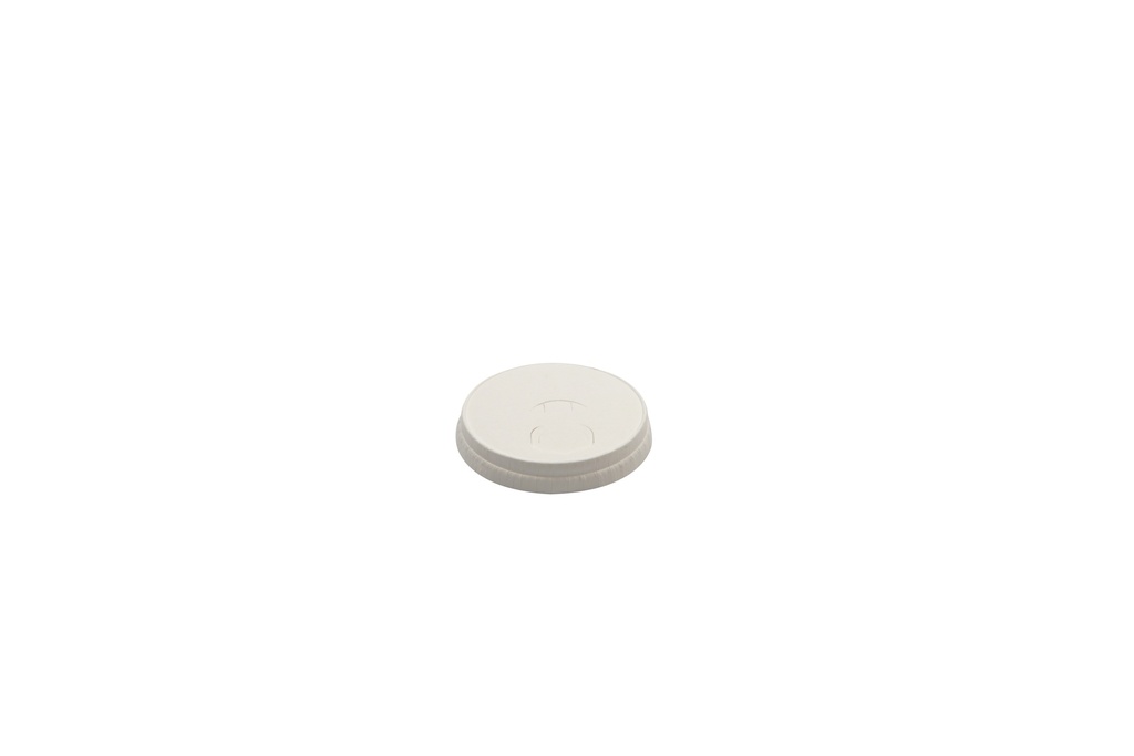 WHITE CARTON LID FOR 4OZ COFFEE CUP PACK OF 50PCS