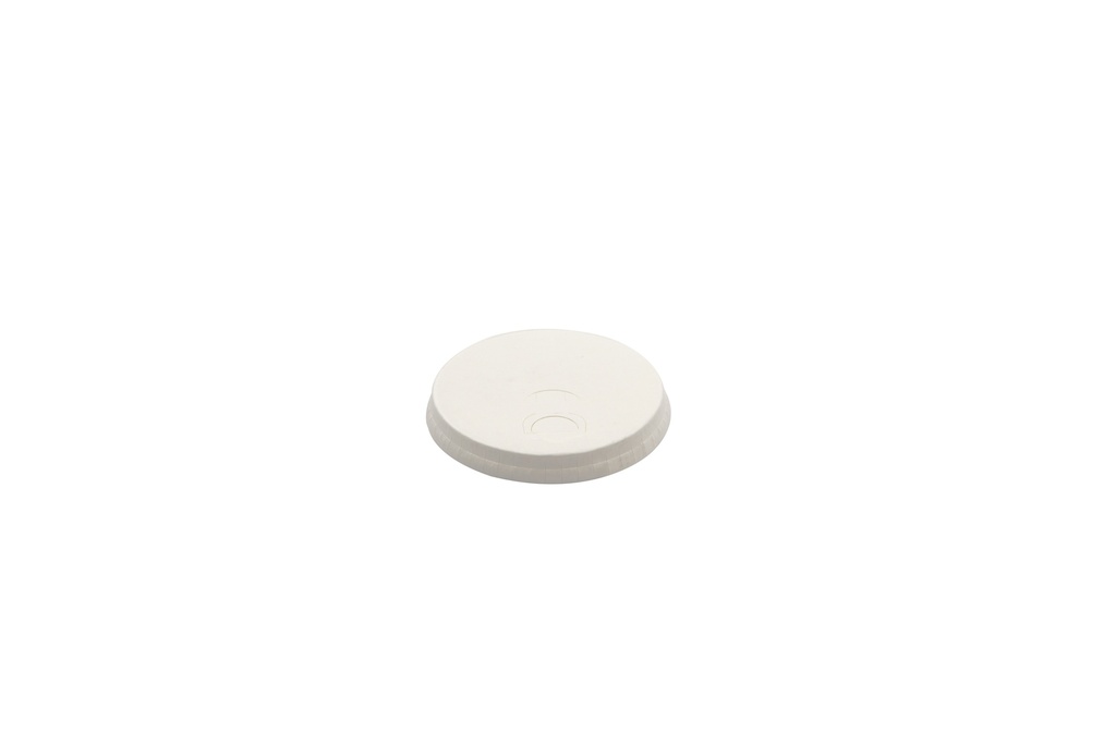 COUVERCLE CARTON BLANC POUR GOBELET A CAFE 8oz "24CL" PAQUET DE 50PCS 