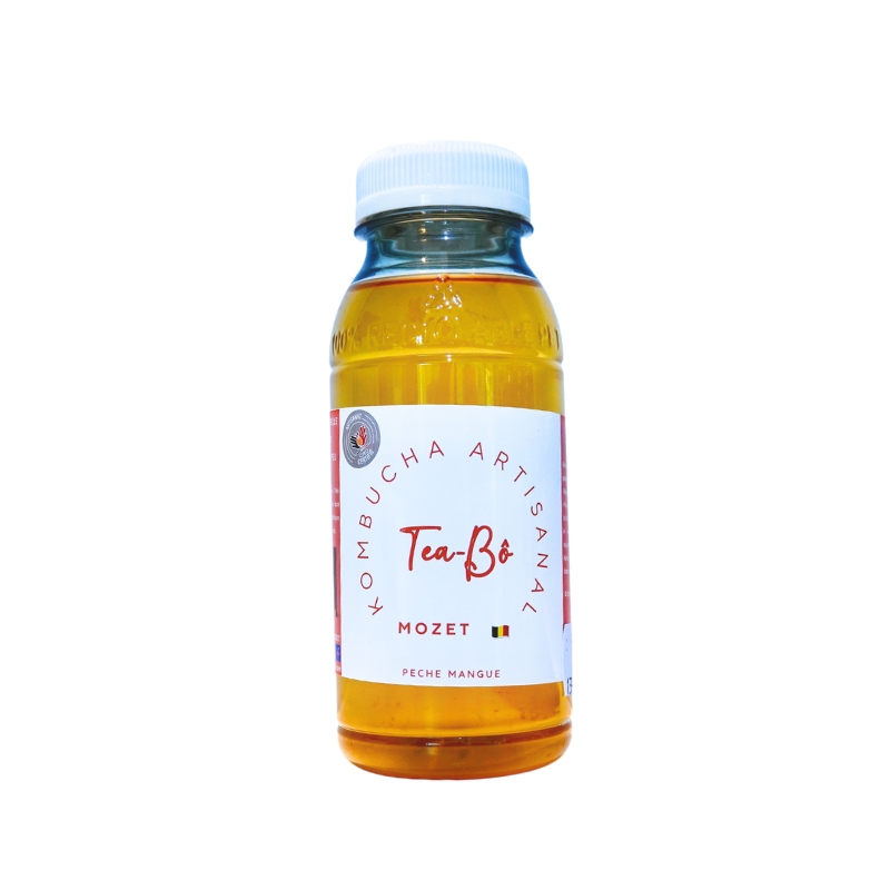 Kombucha Tea-Bô Pêche Mangue 25CL 