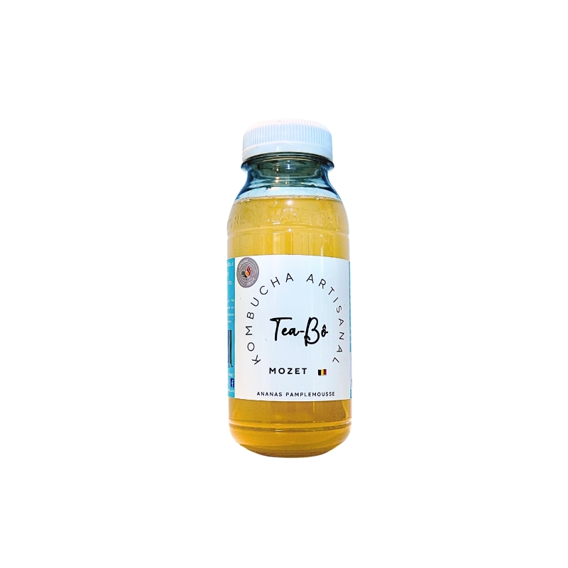 KOMBUCHA TEA-BÔ ANANAS POMPELMOES 25CL