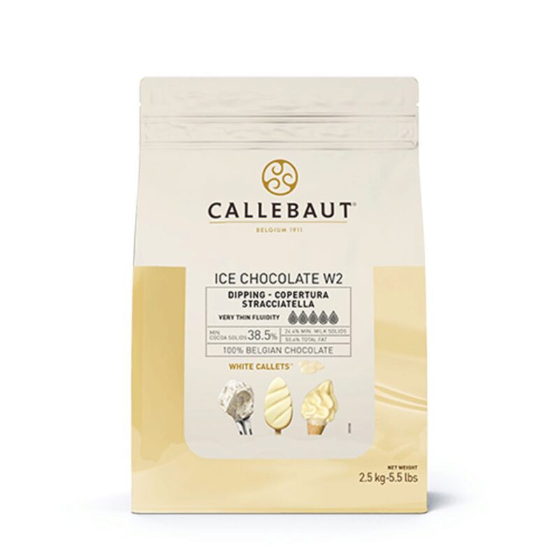 CALLEBAUT ICE-50-WNV-552 CHOCOLAT BLANC 2,5KG
