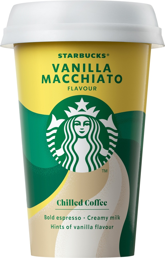 BOISSON STARBUCKS  VANILLA MACCHIATO 10 X 220ML CUPS BS13076