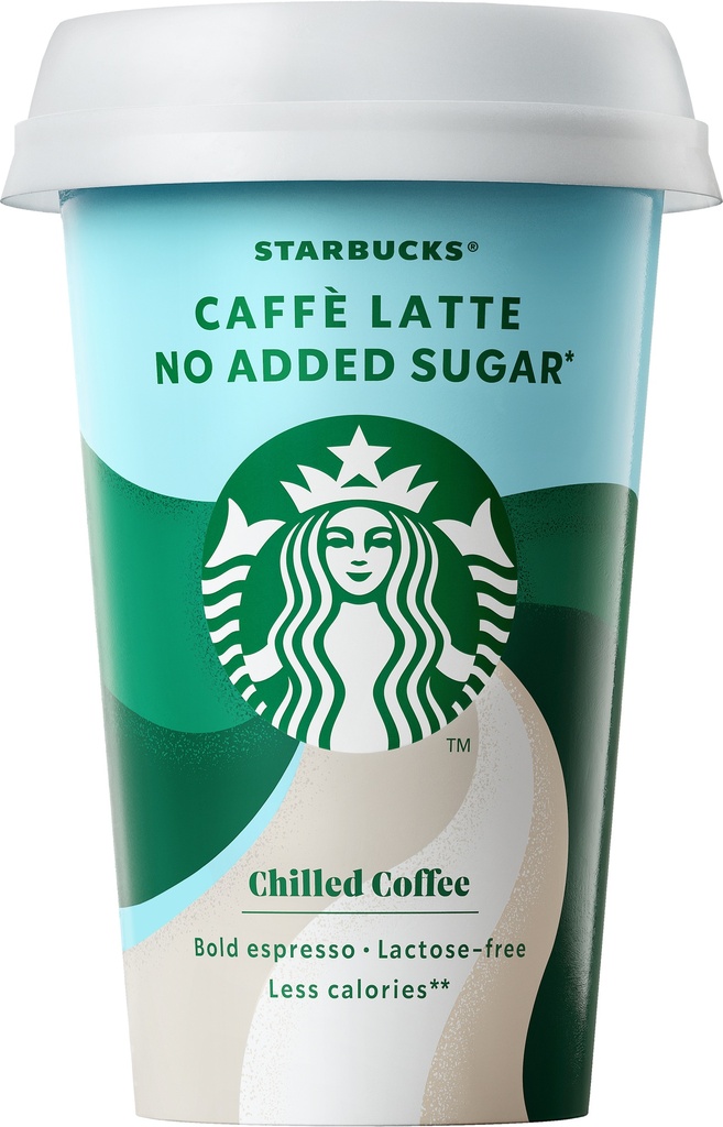 STARBUCKS CAFFÈ LATTE 10 X 220 ML  CUPS BS13072