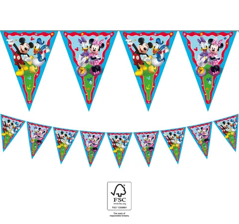 MICKEY RTH GUIRLANDE DRAPEAUX 1pc