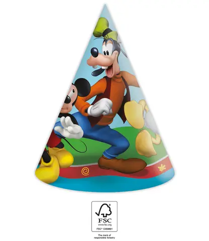 *FDS*MICKEY RTH FSC CHAPEAUX EN PAPIER 6pcs
