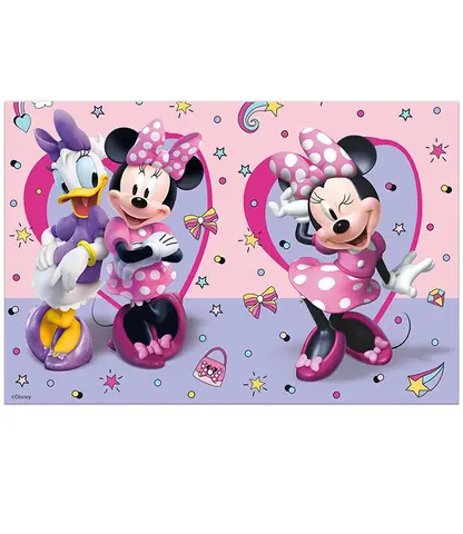 *FDS*MINNIE JUNIOR NAPPE PLASTIQUE 120x180 CM