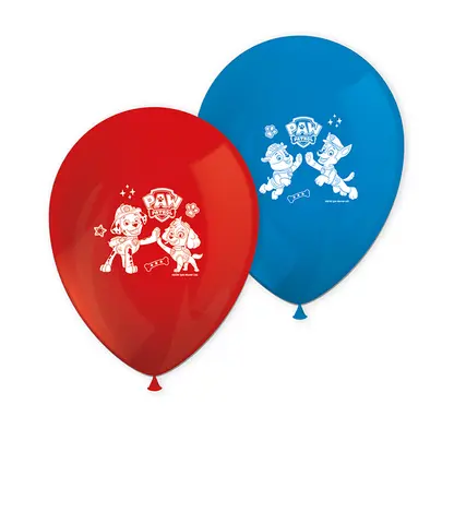 PAW PATROL 11 INCHES BALLONS IMPRIMES 8pcs